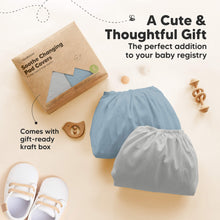 Load image into Gallery viewer, 2-Pack Soothe Changing Pad Covers (Steel)