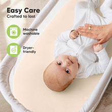 Load image into Gallery viewer, 2-Pack Soothe Fitted Bassinet Sheets (Cameo)