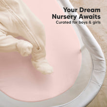 Load image into Gallery viewer, 2-Pack Soothe Fitted Bassinet Sheets (Cameo)