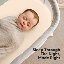 Load image into Gallery viewer, 2-Pack Soothe Fitted Bassinet Sheets (Pecan)