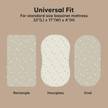 Load image into Gallery viewer, 2-Pack Soothe Fitted Bassinet Sheets (Pine Grove)