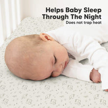 Load image into Gallery viewer, Soothe Fitted Crib Sheet (Pine Grove)