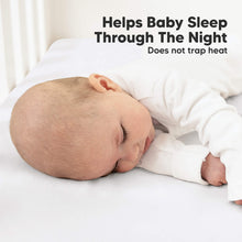 Load image into Gallery viewer, Soothe Fitted Crib Sheet (Rose)