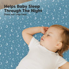 Load image into Gallery viewer, Soothe Fitted Mini Crib Sheet (Dragon Tale)