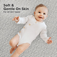 Load image into Gallery viewer, Soothe Fitted Mini Crib Sheet (Nordic)