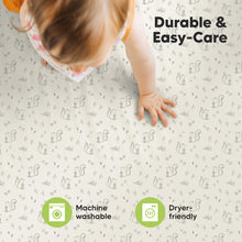 Load image into Gallery viewer, Soothe Fitted Mini Crib Sheet (Pine Grove)