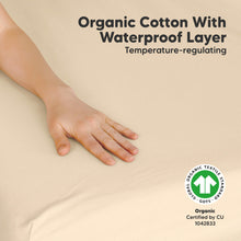 Load image into Gallery viewer, Organic Cotton With Waterproof Layer, Temperature-regulating, GOTS Certified