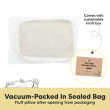 Load image into Gallery viewer, 2-Pack Toddler Pillows Without Pillowcase (Clay)