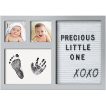 Load image into Gallery viewer, Heartfelt Clean Touch Inkless Hand & Footprint Frame Kit with Letterboard