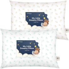 Load image into Gallery viewer, 2-Pack Toddler Pillows Without Pillowcase (Excavator)