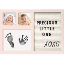 Load image into Gallery viewer, Heartfelt Clean Touch Inkless Hand & Footprint Frame Kit with Letterboard