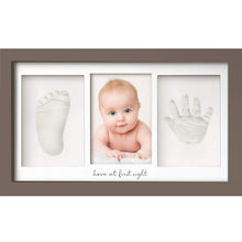 Load image into Gallery viewer, Baby Handprint & Footprint Keepsake Duo Frame