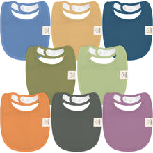 Load image into Gallery viewer, 8-Pack Urban Drool Bibs