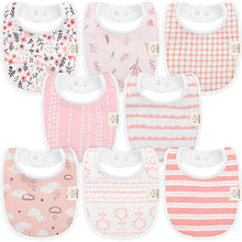 Load image into Gallery viewer, 8-Pack Urban Drool Bibs