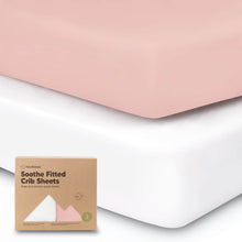 Load image into Gallery viewer, Soothe Fitted Crib Sheet