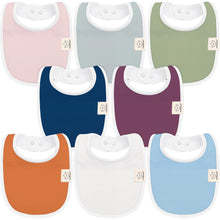 Load image into Gallery viewer, 8-Pack Urban Drool Bibs