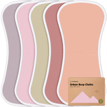 Load image into Gallery viewer, Urban Burp Cloths (Muted Pastel)
