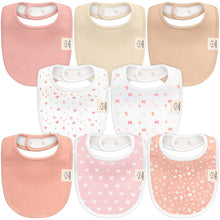 Load image into Gallery viewer, 8-Pack Urban Drool Bibs