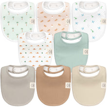 Load image into Gallery viewer, 8-Pack Urban Drool Bibs