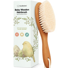 Load image into Gallery viewer, Baby Hair Brush (Golden Oak, Oval)