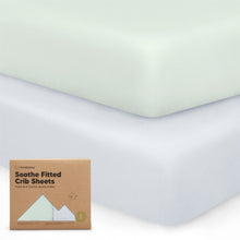 Load image into Gallery viewer, Soothe Fitted Crib Sheet