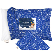 Load image into Gallery viewer, Printed Toddler Pillowcase 13X18" (Off to Space)