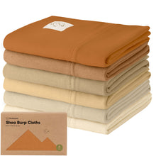 Load image into Gallery viewer, Shea Burp Cloths (Terracotta)
