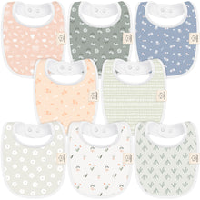 Load image into Gallery viewer, 8-Pack Urban Drool Bibs