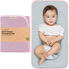 Load image into Gallery viewer, Swift Diaper Changing Pad (Sweet Pink)