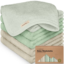Load image into Gallery viewer, Deluxe Baby Washcloths (Hills)