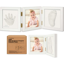 Load image into Gallery viewer, Fond Hand & Footprint Keepsake Frame