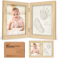 Load image into Gallery viewer, Rune Hand & Footprint Keepsake Frame