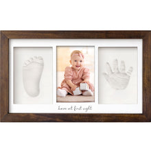 Load image into Gallery viewer, Baby Handprint & Footprint Keepsake Duo Frame