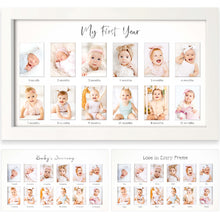 Load image into Gallery viewer, Nova Baby's First Year Picture Frame