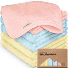 Load image into Gallery viewer, Deluxe Baby Washcloths (Candy Pop)