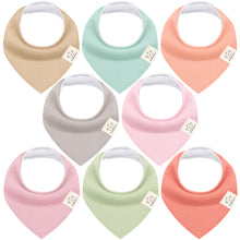 Load image into Gallery viewer, 8-Pack Quin Bandana Bibs