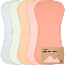 Load image into Gallery viewer, Urban Burp Cloths (Flora Dew)