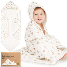 Load image into Gallery viewer, Lyra Muslin Hooded Towel