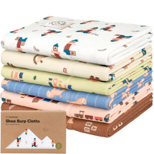 Load image into Gallery viewer, Shea Burp Cloths (Toy Land)