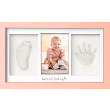 Load image into Gallery viewer, Baby Handprint & Footprint Keepsake Duo Frame