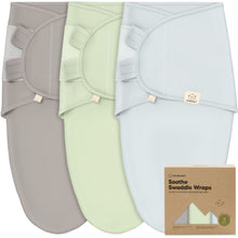 Load image into Gallery viewer, 3-Pack Soothe Swaddle Wraps