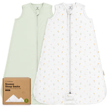 Load image into Gallery viewer, 2-Pack Snooze Sleep Sacks (Wildflowers)