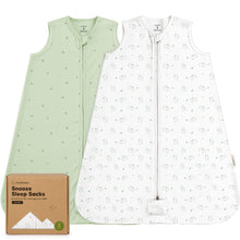 Load image into Gallery viewer, 2-Pack Snooze Sleep Sacks (Bunnies)
