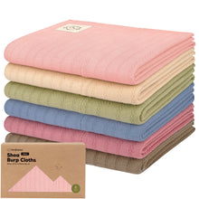 Load image into Gallery viewer, 6-Pack Shea (Stria) Burp Cloths