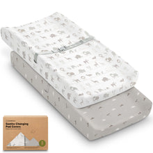 Load image into Gallery viewer, 2-Pack Soothe Changing Pad Covers
