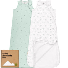 Load image into Gallery viewer, 2-Pack Soothe Sleep Sacks (Bunnies)