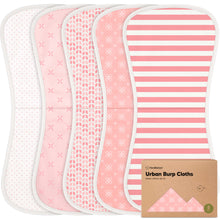 Load image into Gallery viewer, Urban Burp Cloths (Blush)