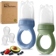 Load image into Gallery viewer, 2-Pack Lil’Prep Baby Feeders