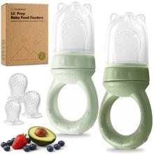 Load image into Gallery viewer, 2-Pack Lil’ Prep Baby Food Feeders