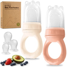 Load image into Gallery viewer, 2-Pack Lil’ Prep Baby Food Feeders